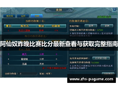 阿仙奴昨晚比赛比分最新查看与获取完整指南